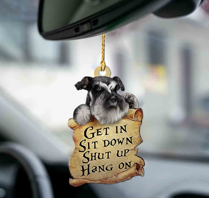 Car Pendant Sleeping Dog Angel Home Decor Acrylic Showcase Hanging Ornaments For Doors