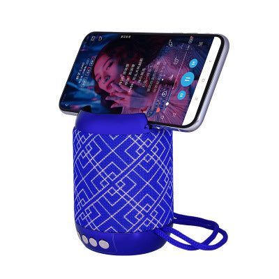 Wireless Bluetooth Speaker Portable Mini Fabric 3528 Small Speaker Phone Holder Bass