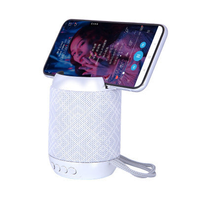 Wireless Bluetooth Speaker Portable Mini Fabric 3528 Small Speaker Phone Holder Bass