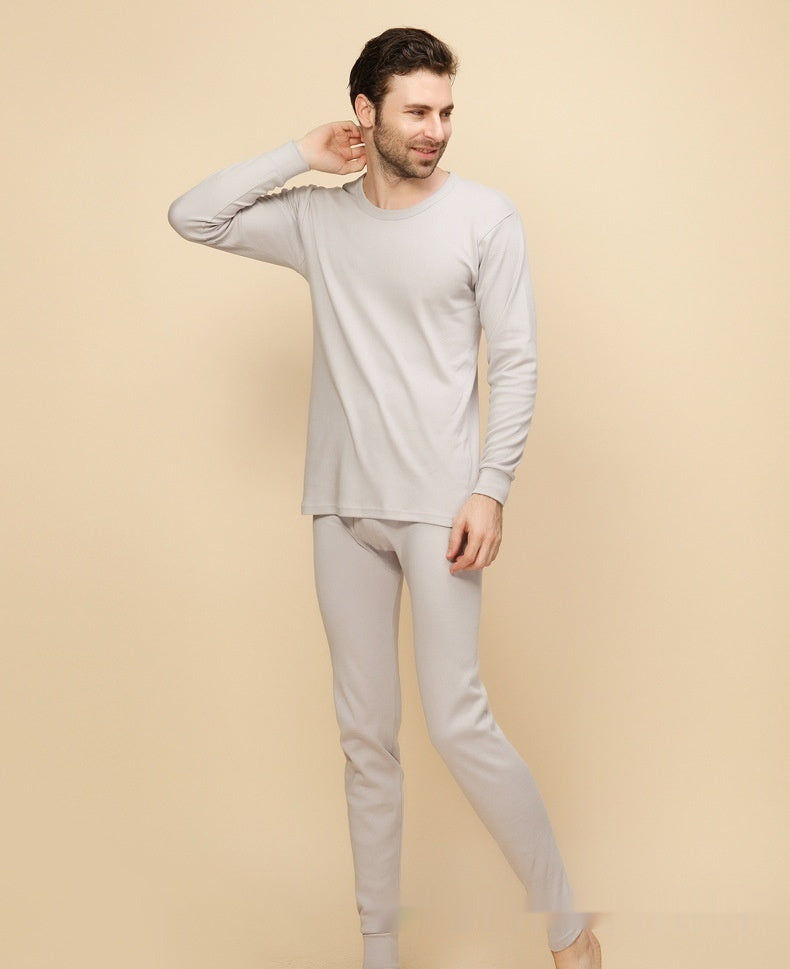 Cotton Thickened Men's Pure Cotton Thermal Underwear Suit