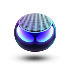 Mini portable metal bluetooth speaker