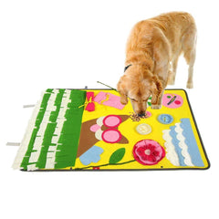 Dog sniffing pads stress relief game supplies pet pads