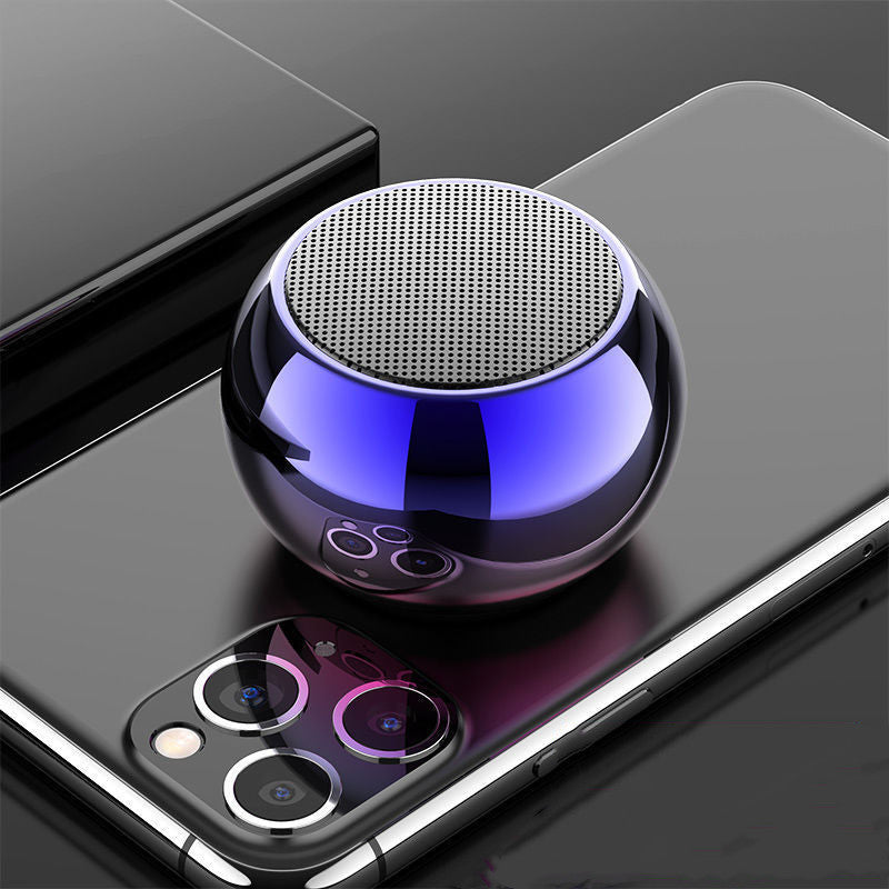 Mini portable metal bluetooth speaker