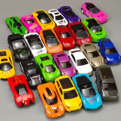 Children's alloy car sliding toy car car mini