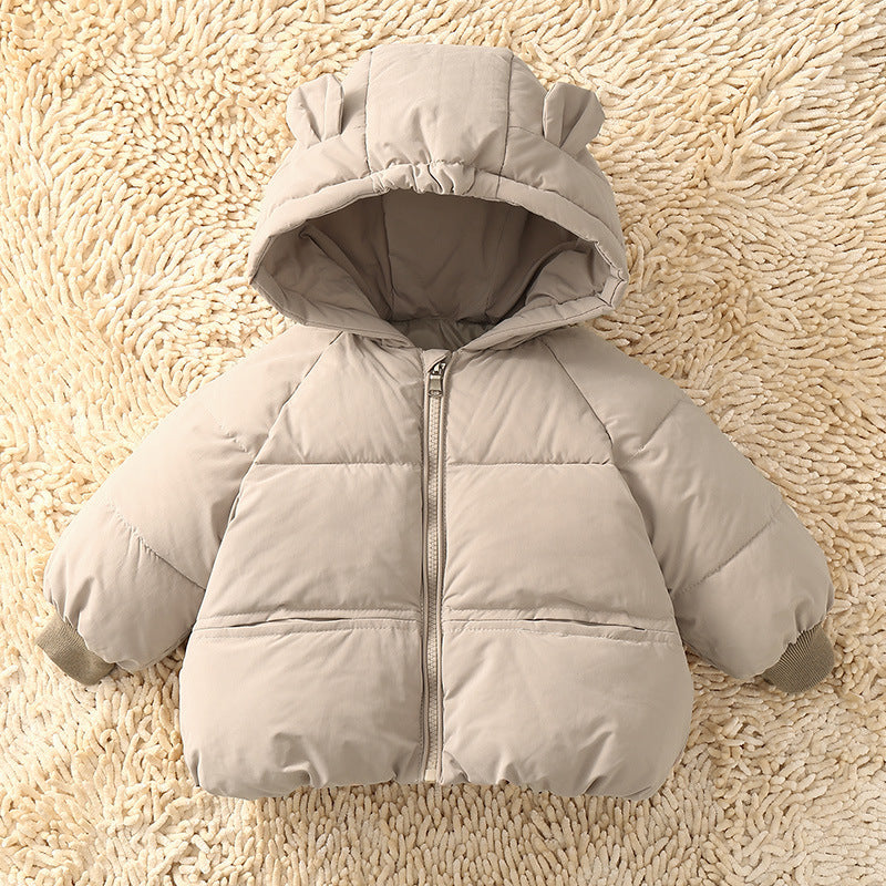 Warm-keeping Cotton Clothing Kids' Overcoat