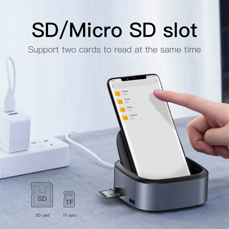 Smart docking station for mobile phones