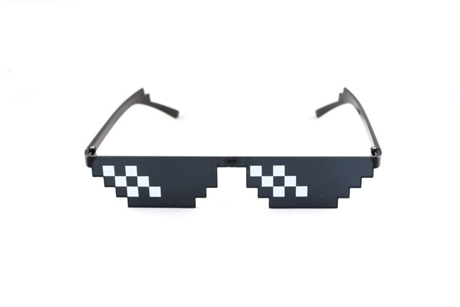 Mosaic Sunglasses Pixel Sunglasses Two-dimensional Prom Sunglasses