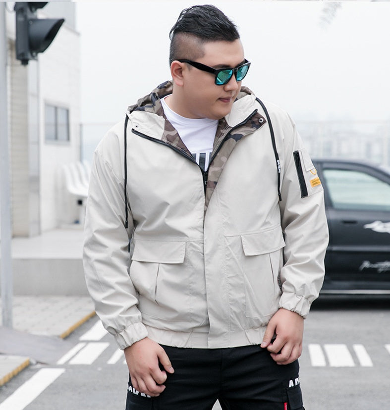 Bomber Jacket Men Clothing Fashion Parka