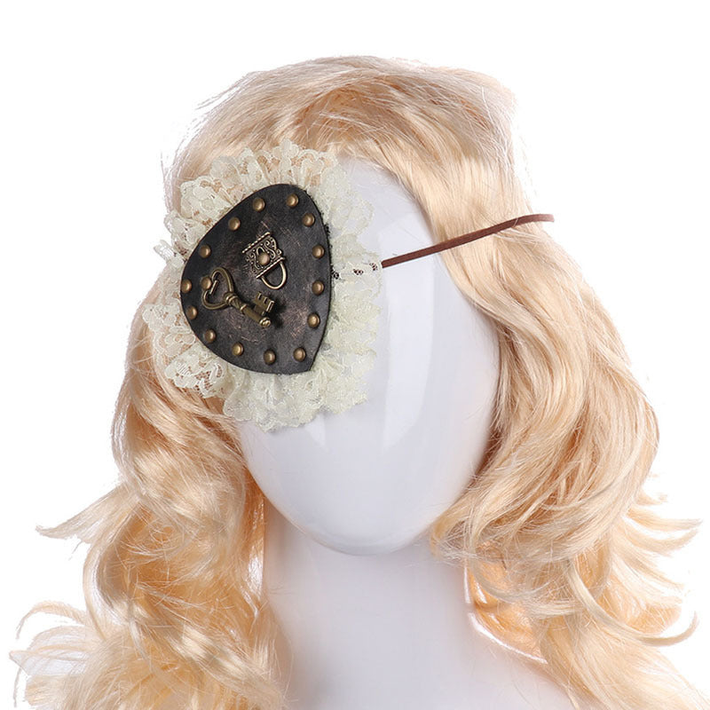 Steampunk Lolita Eyewear Eye Patch Cosplay Accessory