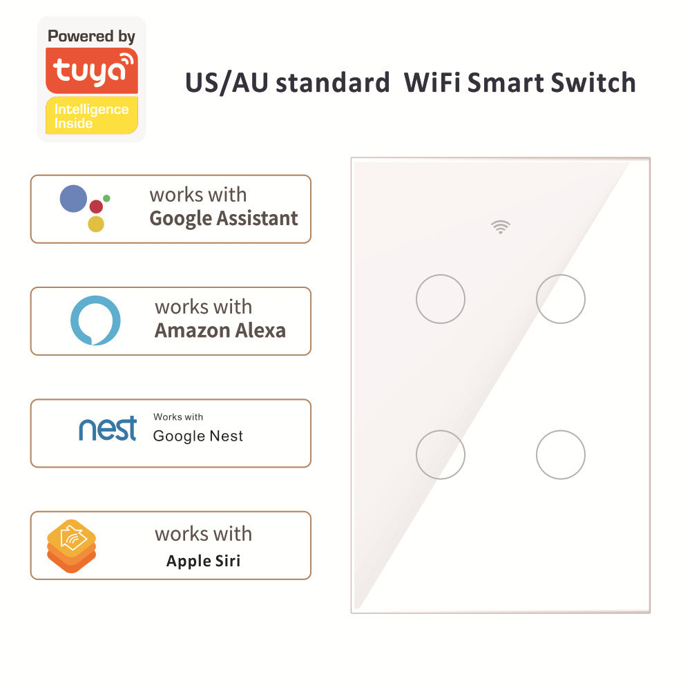 Australian Graffiti Smart Life App Smart WiFi Touch Wall Panel