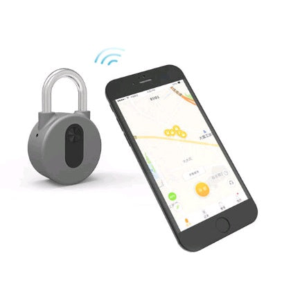 Smart padlock Bluetooth lock dorm cabinet door lock home lock waterproof mobile phone APP unlock