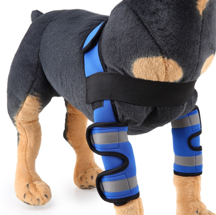 Pet  Dog Knee Pads Support Brace 1pair