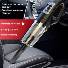 Car Cleaner Dual Use In Car And Home Small Rechargeable Handheld Powerful Sofa Vacuum Cleaner