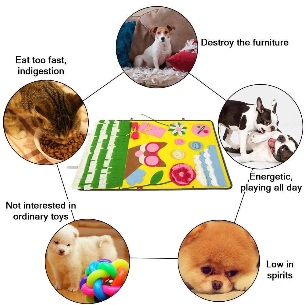 Dog sniffing pads stress relief game supplies pet pads