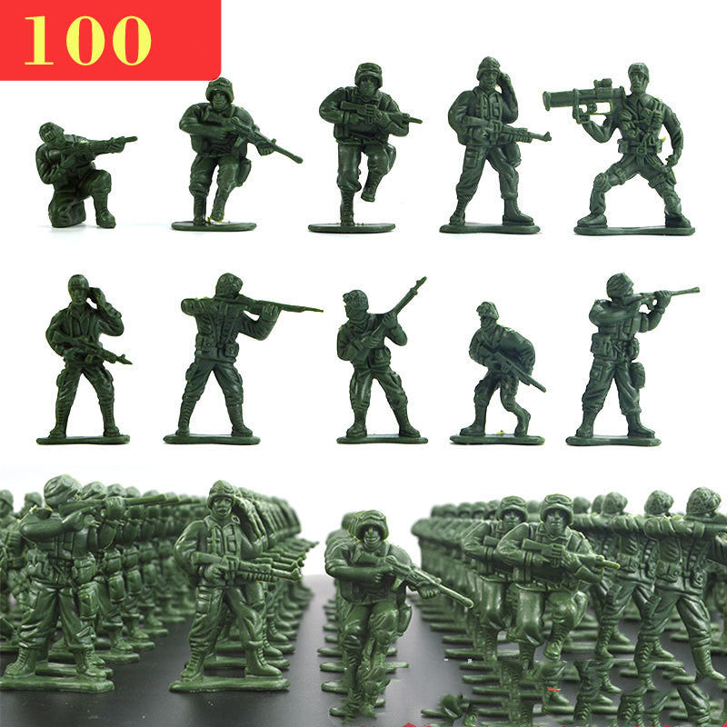 Wholesale Little Soldier Toy 100 Puppet Figures