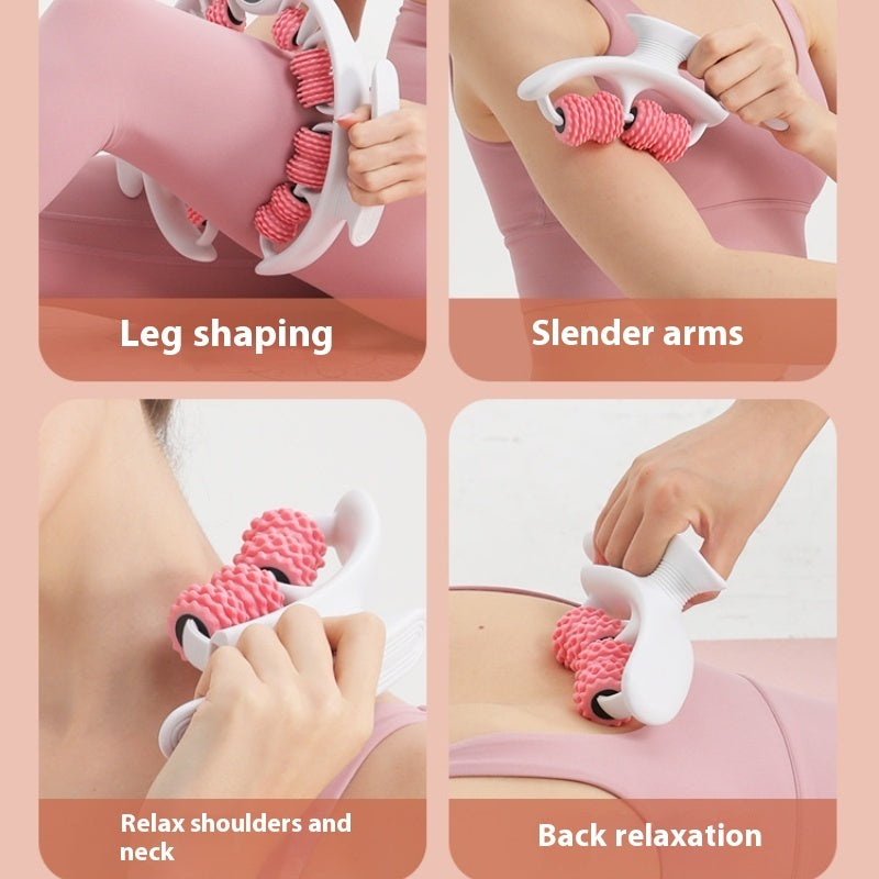 Leg Massage Machine Ring Clip Leg Roller Muscle Relaxation Massage