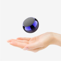 Mini portable metal bluetooth speaker