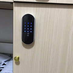 Swipe smart code lock