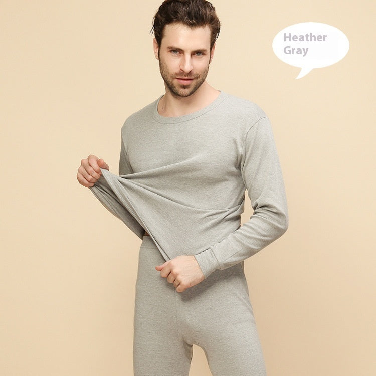 Cotton Thickened Men's Pure Cotton Thermal Underwear Suit