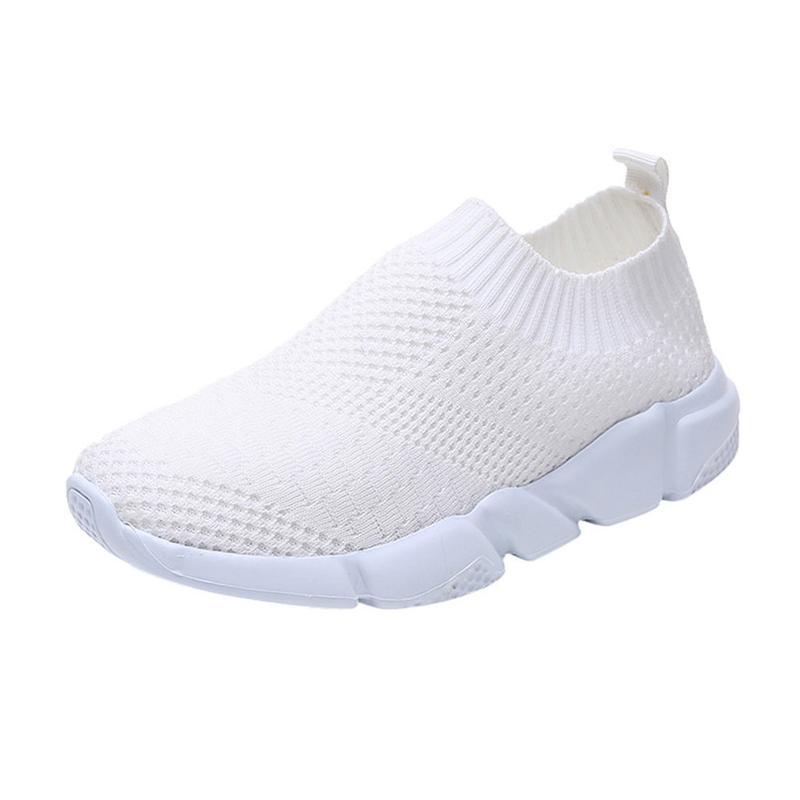 New Outdoors Adults Trainers Running Shoes Woman Sock Footwear Sport Athletic Unisex Breathable Mesh Female Sneakers