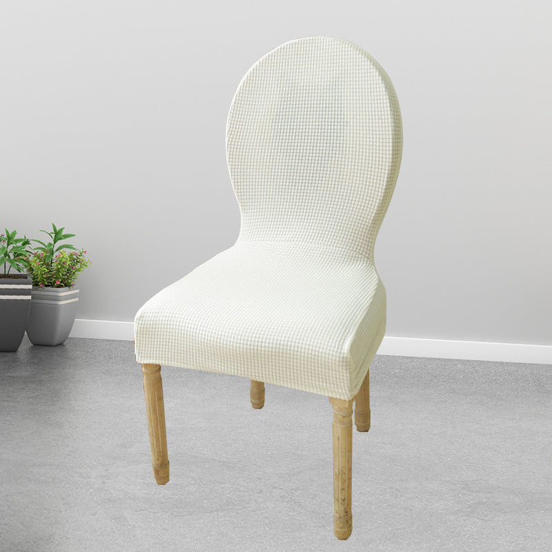 Oval Dining Table And Hair Covers Cushion Backrest