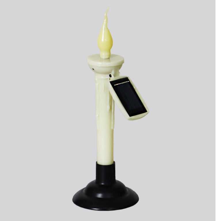 Outdoor Solar Candle LED Ground Lamp Garden Garden Decoration