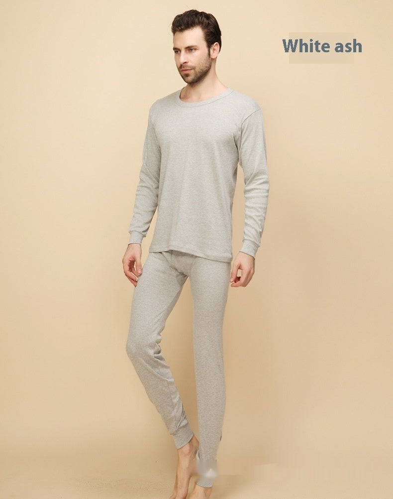 Cotton Thickened Men's Pure Cotton Thermal Underwear Suit