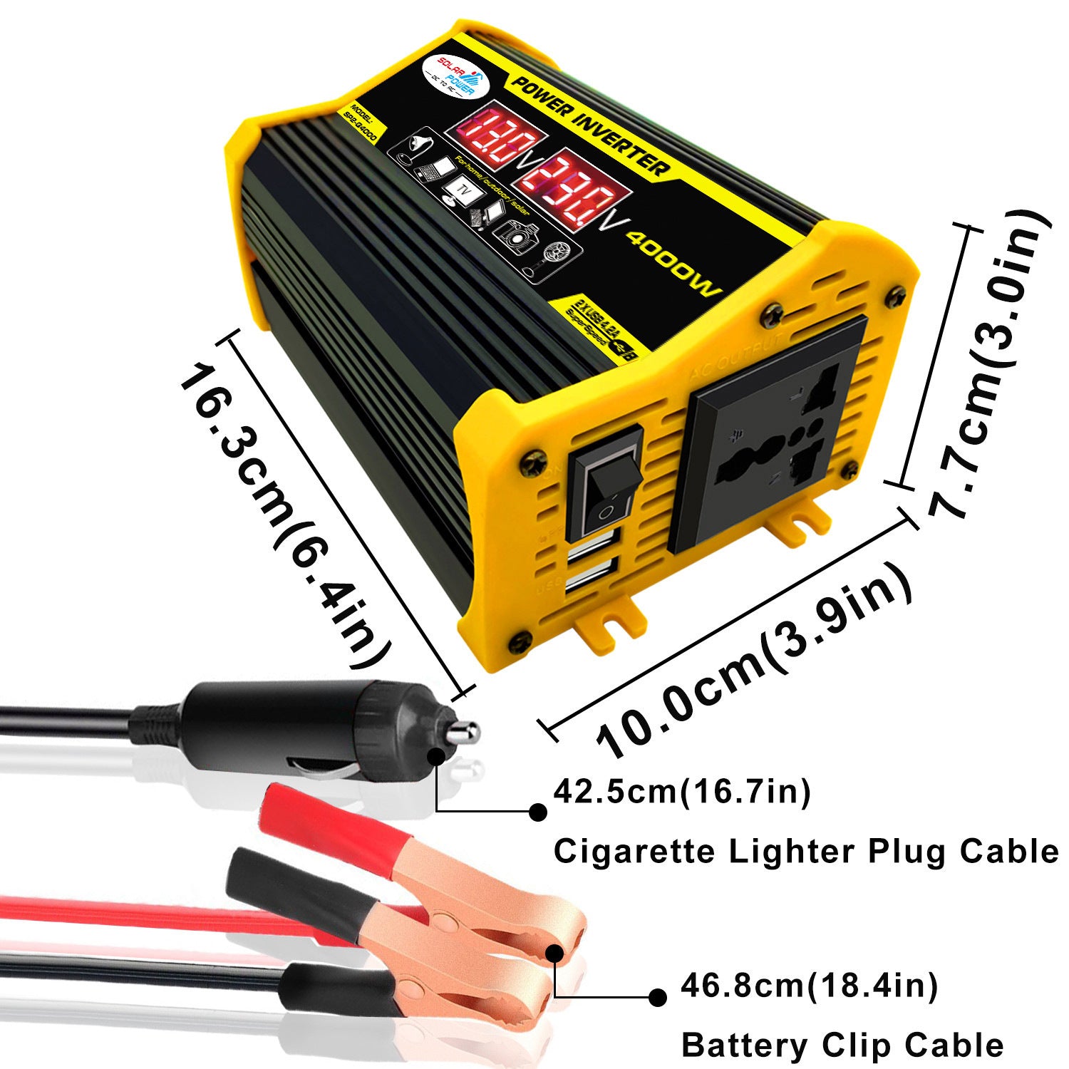 Home Fashion Simple Smart Car Inverter