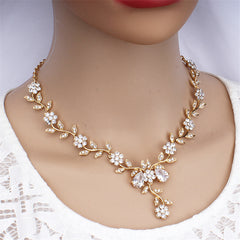 Plum blossom jewelry set