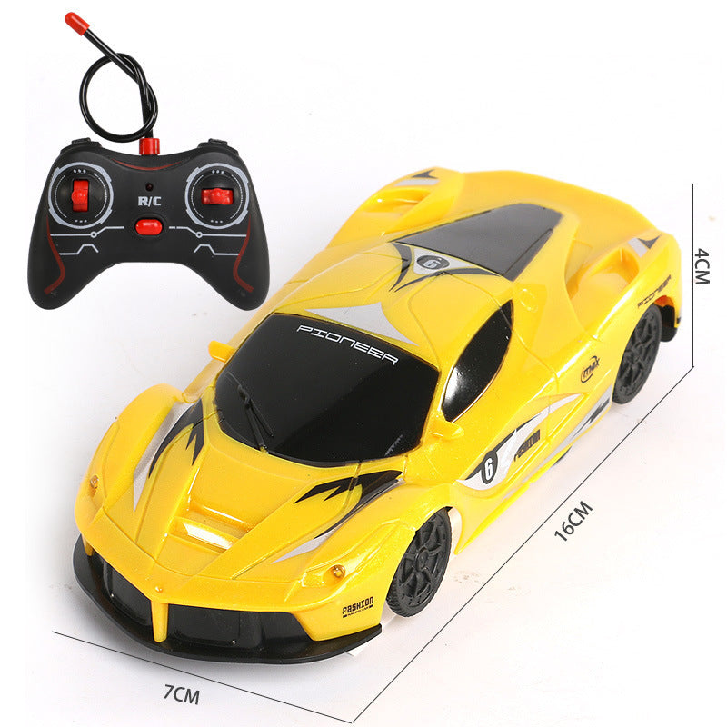 Electric Remote Control Charging Wall-climbing Car Suction Wall Climbing Drift Four-wheel Drive Car Children's Toy Suction Wall Racing Car