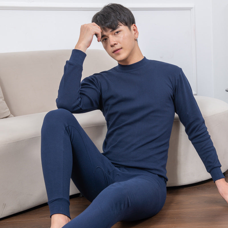 Cotton Thickened Men's Pure Cotton Thermal Underwear Suit