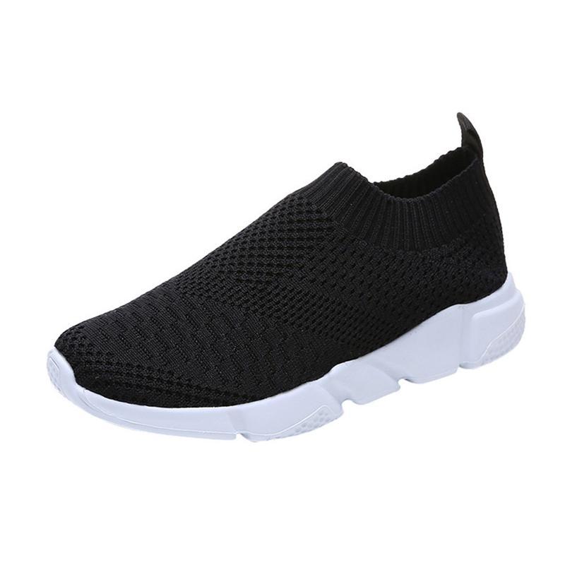 New Outdoors Adults Trainers Running Shoes Woman Sock Footwear Sport Athletic Unisex Breathable Mesh Female Sneakers