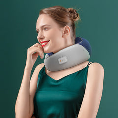 Charging And Heating Shoulder U-shaped Massage Pillow