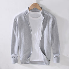 Men's Slim Basic Solid Color Sweater Top