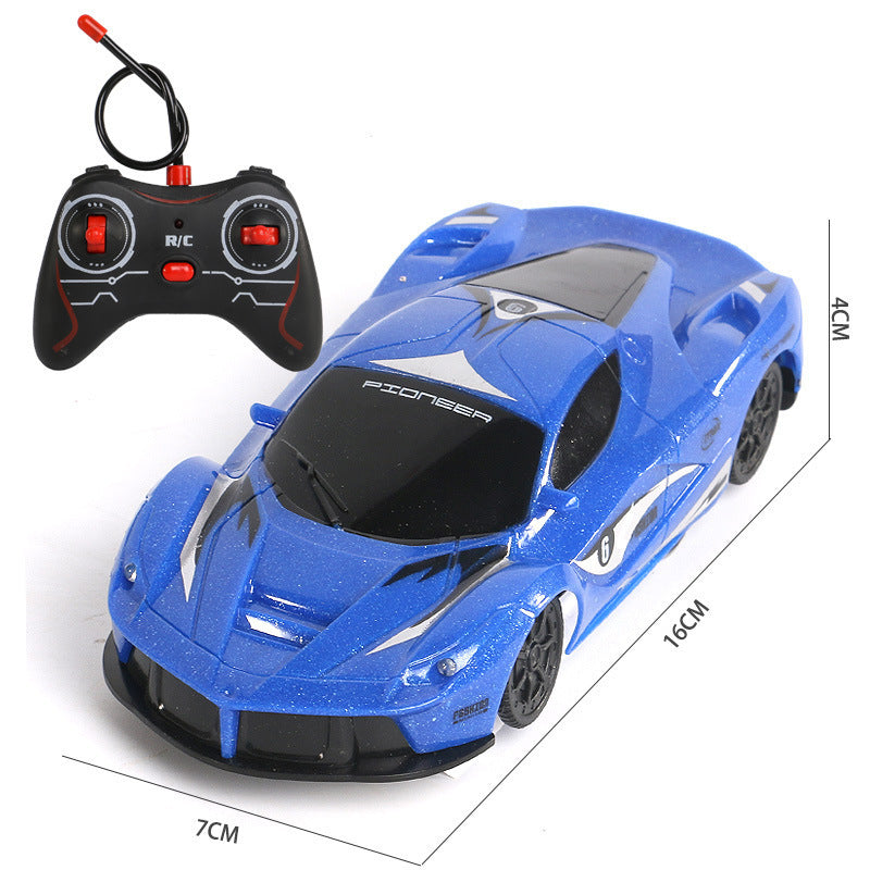 Electric Remote Control Charging Wall-climbing Car Suction Wall Climbing Drift Four-wheel Drive Car Children's Toy Suction Wall Racing Car