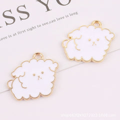 Keychain Accessories Cute Flower Clothes Accessories Badge Ornaments