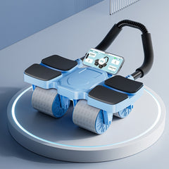 Abdominal Wheel Automatic Rebound Including APP Sports Fitness Equipment