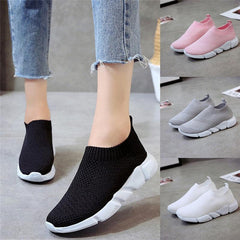 New Outdoors Adults Trainers Running Shoes Woman Sock Footwear Sport Athletic Unisex Breathable Mesh Female Sneakers