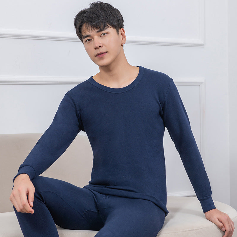 Cotton Thickened Men's Pure Cotton Thermal Underwear Suit