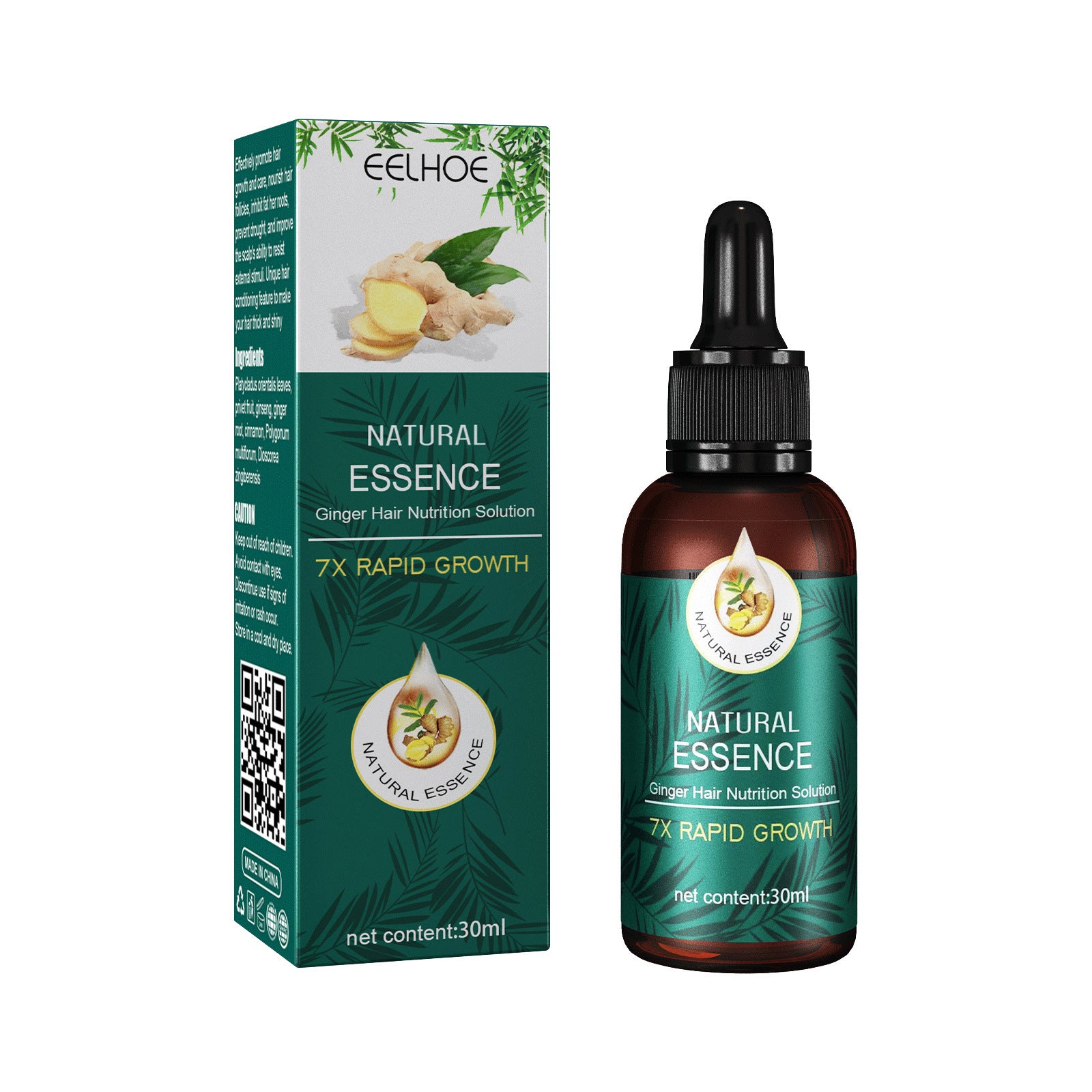 EELHOE Mature Ginger Up Hair Care Essential Oil