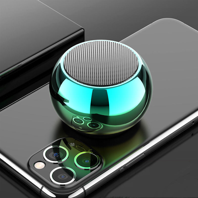 Mini portable metal bluetooth speaker