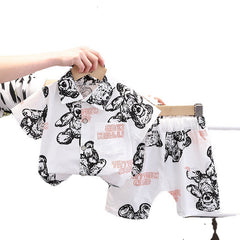 Baby Lapel Short Sleeve Shirt Suit Kids Lightweight Children's Clothing