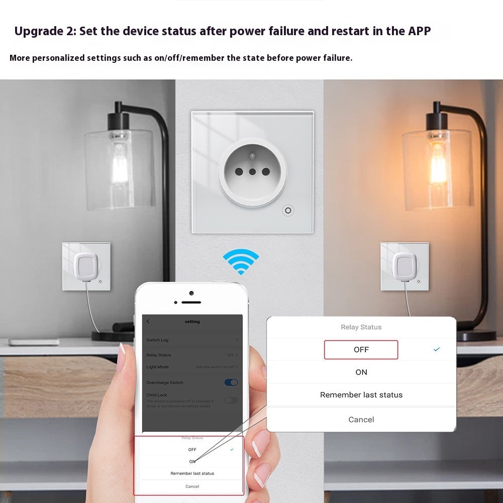 Graffiti Smart Home WiFi Wall Socket