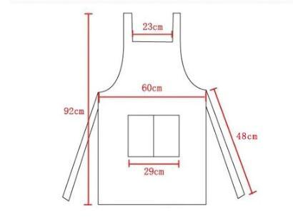 Kitchen Fashion Dining Coffee Shop Hotel Restaurant Waiter Work Apron