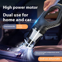 Car Cleaner Dual Use In Car And Home Small Rechargeable Handheld Powerful Sofa Vacuum Cleaner