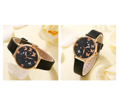 Women's Casual Korean-style All-match Butterfly Watch Set