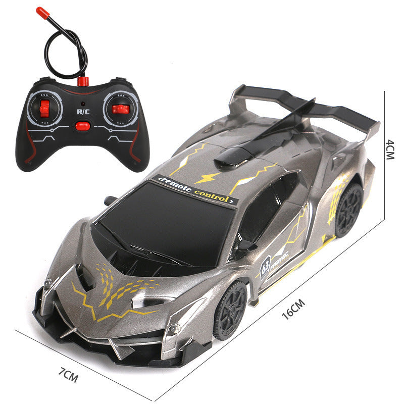 Electric Remote Control Charging Wall-climbing Car Suction Wall Climbing Drift Four-wheel Drive Car Children's Toy Suction Wall Racing Car