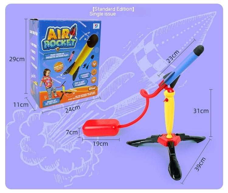 Children's Skyrocket Foot Launch Outdoor Sports Toys