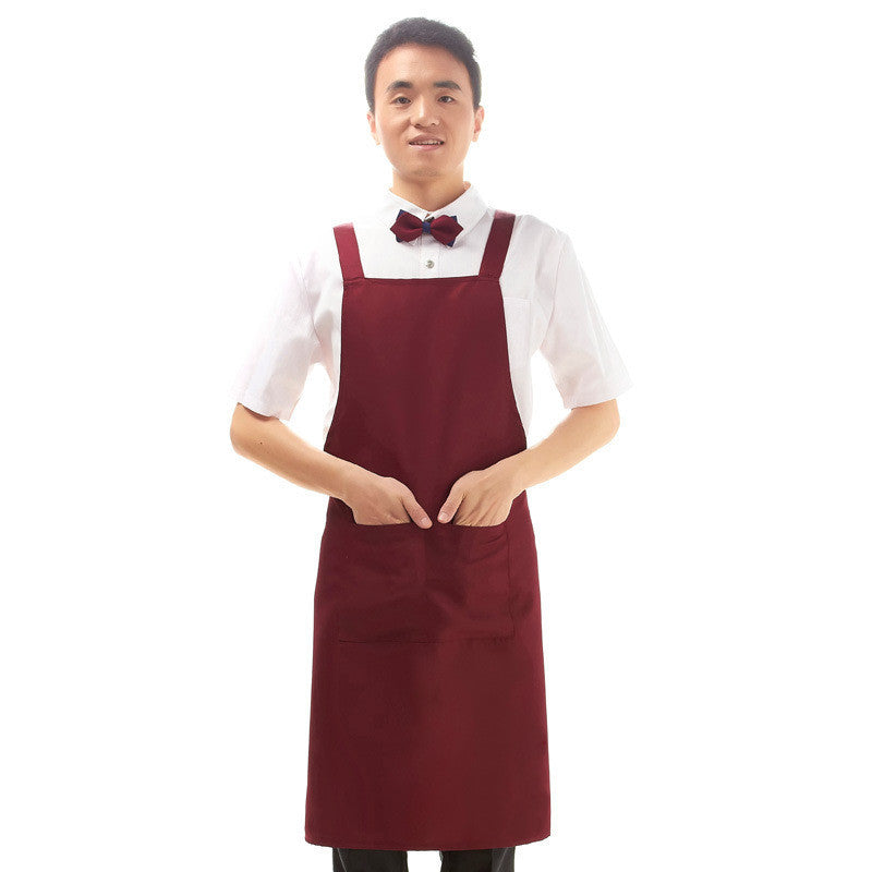 Kitchen Fashion Dining Coffee Shop Hotel Restaurant Waiter Work Apron
