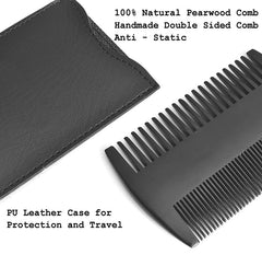 All Black Belt Box Beard Set Products